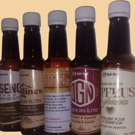 EGBEZE : 5 Liqueurs